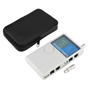 Bewinner�l�b�g���[�N�e�X�^�[4in1�@�\RJ45/RJ11/USB/BNC�e�X�^�[�l�b�g���[�N�}���`�P�[�u���e�X�^�[���o��