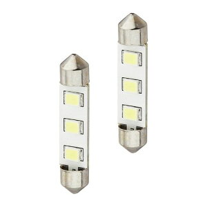 YOURS(���A�[�Y) T6�_3 31mm 3LED �z���C�g 2pcs led-t63-3chip-smd-white [2] M