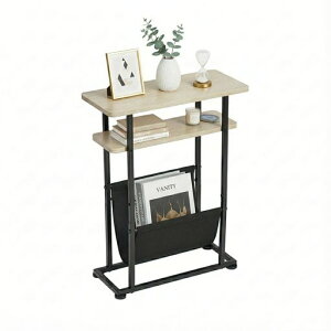 ZEXVIDA�T�C�h�e�[�u���X������18cm�z�ܕt���x�b�h�T�C�h�e�[�u����42.2x���s18x����55cm�ȃX�y�[�X
