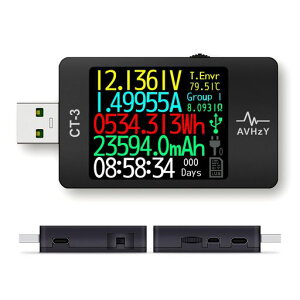 AVHzY CT-3 USB3.1 �d���E�d������� DC 29V 6A �Ή� �e�ʃ`�F�b�N PPS�g���K�[ PD/QC�}���[�d�Ή� Lua��͓��� CSV�o�͑Ή� ���{��UI ���{��戵�������t��