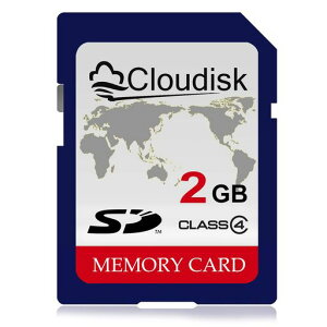 CloudiskSD�J�[�h2GB�N���X4�t���b�V���J�[�h2GSLC�W���Z�L�����e�B�f�W�^���J�[�h(2GB)