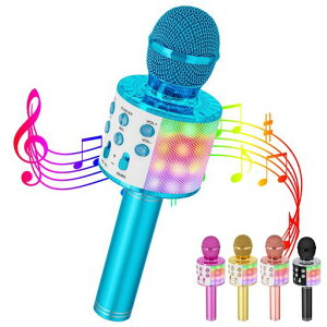 VerkstarBluetooth�J���I�P�}�C�N�|�[�^�u���X�s�[�J�[�J���I�P�@��Bluetooth�ŊȒP�ɐڑ������}�C�N��l�ŃJ���I�P�C���t�H���W���b�N�t��Android/iPhone�ɑΉ�(�u���[)