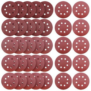 DanYun 35�� 125mm �T���h�y�[�p�[ #320 - #2000 �ی^ 8������ �T���_�[�p �T���f�B���O�f�B�X�N ( 320 400 800 1000 1200 1500 2000 7���x �e5��) �h���ʂ̌����A�����\�ʂ̎K���