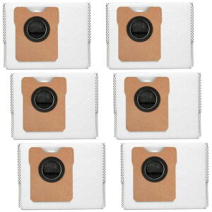 Eufy�p ���p�b�N Auto-Empty C10/Omni C20 �����p �_�X�g�o�b�O �J�[�{���s�D�z �y���L �R�ۉ��H����z3�w�\�� �S�~�p�b�N �S�~���W�h�b�N�p�g���̂Ď��p�b�N �񏃐��i(6���Z�b�g)