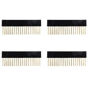 Treedix4pcs2x20�s���\�P�b�g�s���w�b�_�[���X2��40�s������2.54mm�s�b�`�X�^�b�L���O�R�l�N�^RaspberryPi�Ή�