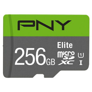 PNY�u�����hElite�V���[�YClass10U1microSD�������J�[�h256GBP-SDUX256U1GW-GE