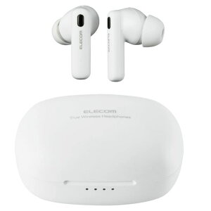 �G���R�� ���C�����X�C���z�� Bluetooth5.2 �m�C�Y�L�����Z�����O�Ή� AAC�Ή� �y�� ���S���C�����X �J�i���^ �z���C�g LBT-TWS13WH