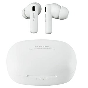 �G���R�� ���C�����X�C���z�� Bluetooth5.2 �m�C�Y�L�����Z�����O�Ή� AAC�Ή� �y�� ���S���C�����X �J�i���^ �z���C�g LBT-TWS13WH