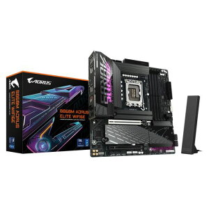 GIGABYTE B860M AORUS ELITE WIFI6E Micro-ATX�}�U�[�{�[�h MB6791