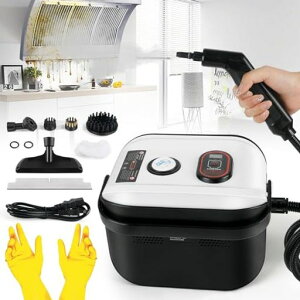 bumxca�X�`�[���N���[�i�[�y�n���h���ɏ��C�X�C�b�`�t���z����1500W�X�`�[���|���@4.5BAR����LED�f�B�X�v���C110V105°C~120°C1.2L��e�ʉ��x�E���C��2-in-112S���M����/����/�_�j�쏜steam