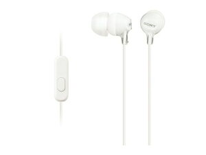 �\�j�[(SONY) �C���z�� MDR-EX15AP : �J�i���^ �����R���E�}�C�N�t�� �z���C�g MDR-EX15AP W