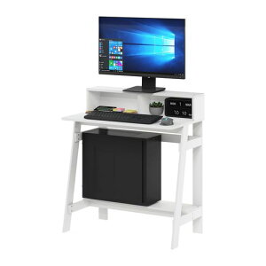 �t���m(Furinno) �p�\�R���f�X�N�E�R���s���[�^�f�X�N�E�w�K�� A���^�t���[�� �u���I�t�� Simplistic�V���[�Y �J���[:�z���C�g 14054WH