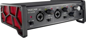 TASCAM(�^�X�J��) US-2X2HR 2Mic, 2IN/2OUT 24bit/192kHz�n�C���] USB�I�[�f�B�I/MIDI�C���^�[�t�F�[�X Youtube ���y���� ���z�M DTM