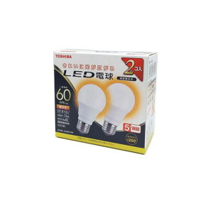 TOSHIBA(����)LED�d��60W�����S�����d���FE26����2P�����Ή�LDA8L-G/60V1RP