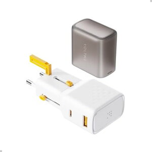 VOLTMECOϊvOSEΉ35W2USB|[gRZg}`ϊvOCOsp[dUSB-C&USB-A|[gtA/O/BF/C^CvdϊA_v^[