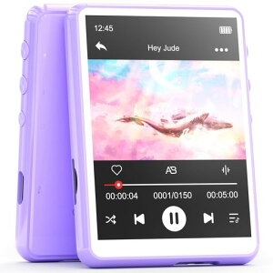 MECHEN64GBMP3プレーヤーBluetooth5.3デジタルオーディオプレーヤー超軽量ミニ音楽プレーヤー128GBまで拡張可能スピーカー内蔵2.4インチタッチスクリーンFMラジオ・録音・電子ブック・動画・写…