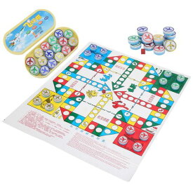 子供用フライングチェスプラスチック製フライトゲーム楕円形ボックス付き親子で遊べるファミリーパーティーボードゲーム2-4人対応