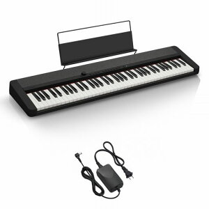 �J�V�I(CASIO)�d�q�L�[�{�[�hCasiotoneCT-S1-76BK(�u���b�N)76���ՃL�[�{�[�h���i�ʂȉ��F�ŕ��L���W�������̋Ȃ����t�\