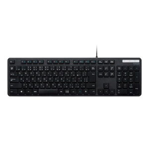 �G���R�� �L�[�{�[�h �L�� �����u���� ���^ �t���L�[�{�[�h �u���b�N TK-FCM108XBK