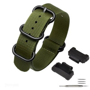 [YOOSIDE] �i�C�������v�o���h �����p ���v�x���g �E�H�b�`�Ɏg���p�� G-Shock GW-5000 5035 DW5600 GW-M5610 �ɑΉ� (�O���[��(�u���b�N�o�b�N��))