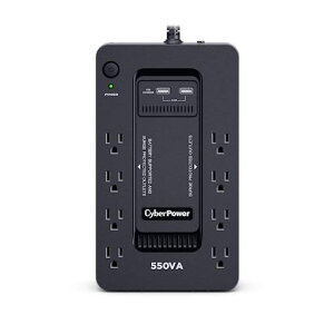 SX550UJP CyberPower UPS ����d�d�����u �펞���p���d ��`�g 550VA/330W