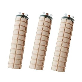 かじり木コーン型オウムハムスター小動物ウサギ噛むおもちゃ鳥のおもちゃペット用品止まり木インコ[3個セット]
