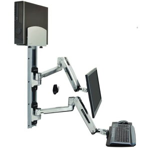 ERGOTRON�G���S�g����LX���j�^�[�A�[�����~���E�H�[���}�E���g�V�X�e�����^CPU�z���_�[�t���Ǌ|�����ʗ��ʃV���o�[/�A���~�F42�C���`(3.2~11.3kg)�܂�VESA�K�i�Ή�45-359-026