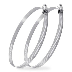Mxclimate�z�[�X�o���h304�X�e�����X���z�[�X�N�����v�����\��91-114mm�ėp�z�[�X�o���h�_�N�g�p�z�[�X�o���h���͌Œ�2����