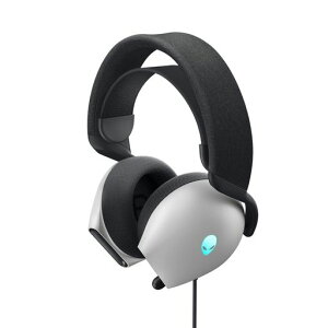 Alienware�L���Q�[�~���O�w�b�h�Z�b�g-AW520H�V���o�[�z���C�g40mm�n�C���]�F��h���C�o�[DolbyAtmos�i�[���u�[���}�C�NAI�m�C�Y�L�����Z�����O�y��297gRGB�Ɩ�3.5mmUSB�L��