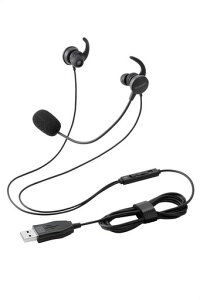 �G���R�� �L���w�b�h�Z�b�g USB �}�C�N�t�� �C���i�[�C���[ �J�i���^ ���� �u���b�N ECHS-EP21SUBK