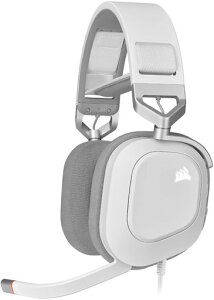 CORSAIRiCUEHS80RGBUSB�R���Z�A�v���~�A���Q�[�~���O�w�b�h�Z�b�g24bit/96kHzUSB�ڑ��h���r�[�I�[�f�B�I7.1/�S�w�����}�C�N���ڃA���~���L���t�H�[���C���[�p�b�g-�z���C�g-CA-9011238-AP