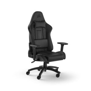 CORSAIRTC100RELAXEDLeatherBlack�Q�[�~���O�`�F�A�I�t�B�X�`�F�A���U�[�N�b�V����/���O���\�Ȍ`��L���t�H�[���̃l�b�N�s���t���A�[�����X�g�����\�y���U�[�u���b�N�zCF-9010050-WW