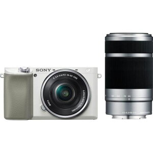 SONY(�\�j�[)�~���[���X��ჿ6100�_�u���Y�[�������Y�L�b�g�z���C�gILCE-6100YWSONY(�\�j�[)�~���[���X��ჿ6100�{�f�B�u���b�NILCE-6100B�b��11���A�ʃ��A���^�C����AF