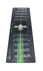 WELLSTROKE�E�F���X�g���[�N�p�^�[�������X�g���[�N�e���v���[�gWELLPUTT�X�E�B���O�A�[�N18�x�t�����X�����{���K���ʕi�u���b�N/�O���[��81x20cm