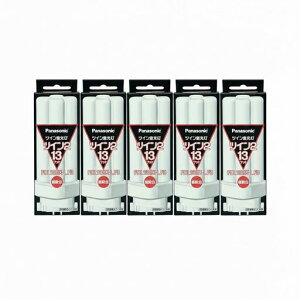 �y�܂Ƃ� 5�Z�b�g�z PANASONIC �c�C���u����13W�d���F FDL13EX-L