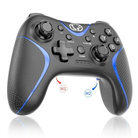 Switch コントローラー 2025アップグレード Switch2 コントローラー Sungale スイッチ プロコン 自動連射/連射ホールド 背面ボタン付き マクロ機能 Bluetooth5.0接続 6軸ジャイロセンサー 10時間連続…