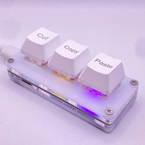 Sayodevice OSU �L�[�p�b�h 3 �L�[ USB �R�s�[�y�[�X�g �Ԏ����J�j�J���L�[�{�[�h