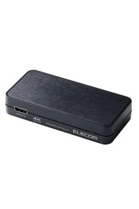 �G���R�� hdmi �������� ���������@ ���f�W�^�� �A�i���O 4K60Hz �I�[�f�B�I PS4/PS5/switch�Ή� HDMI2.0 �y�Q�[����f���̉��������f�W�^���I�[�f�B�I�Ŏ�y�Ɋy���߂�! �z �u���b�N ASC-HDAV121BK
