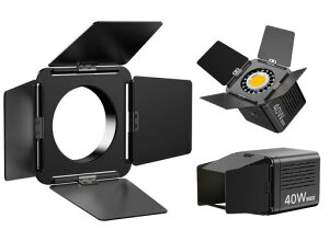 Ulanzi L059GBB1 4���t�Z�b�g ���[�t�o�[���h�A �~�j�{�[�G���Y�}�E���g�t�� LT028 40W�r�f�I���C�g�p