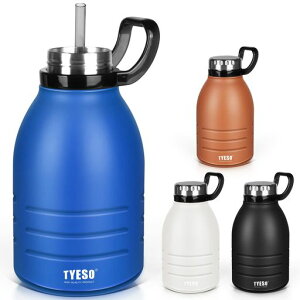 TYESO ���� �X�|�[�c�{�g�� �X�e�����X�{�g�� 1.5L ������ �ۉ��ۗ� �􂢂₷�� �X�g���[�t�� ��e�� �g�ѕ֗� ���s �L�����\�n���h���t�� (�l�C�r�[)