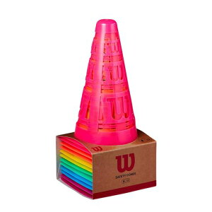 Wilson(�E�C���\��)�}�[�J�[�R�[��SAFECONES(�Z�[�t�R�[��)12PACK�I�����W/�s���N/�O���[��/���b�h/�C�G���[/�u���[WR8408701001
