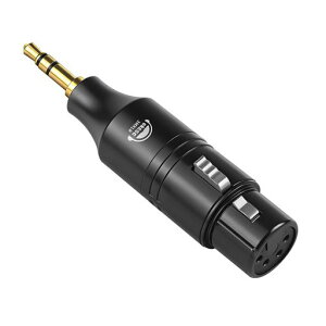 okcsc3MXLR�ϊ��R�l�N�^�[3.5mm-XLR4pin�I�[�f�B�I�ϊ��R�l�N�^�[�L�b�g3.5mm�X�e���I(�I�X)�ϊ�4PinXLR(���X)���X���X�����`��hifi�w�b�h�z���A���v�p
