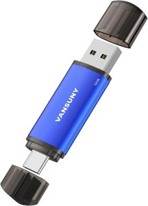 VansunyUSB������TypeC32GBUSB�t���b�V���h���C�u2in1OTGUSB2.0+USBC�������^�C�vC32�M�K(��)