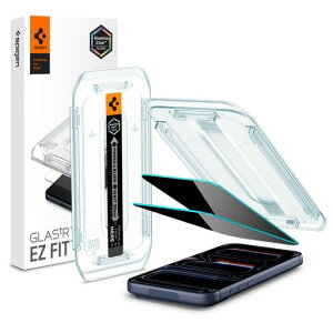 Spigen iPhone 17 Pro / 17 / 16 Pro �`�����h�~ �ی�t�B���� 2���� �\��t���g���C 10H+ EZ Fit