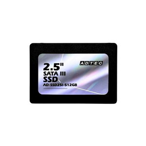 �A�h�e�b�N SSD 512GB 3D TLC 2.5�C���` SATA 3�N�ۏ� AD-SSD25I-512G
