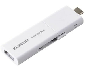 �G���R�� �O�t��SSD USB3.2 Gen1 �Ή� �X���C�h�� �}�j���A��QR�V�[���t 250GB �z���C�g ESD-EWB0250GWHR