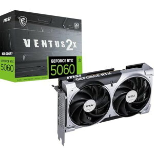 MSI GeForce RTX 5060 8G VENTUS 2X OC �O���t�B�b�N�X�{�[�h VD9187