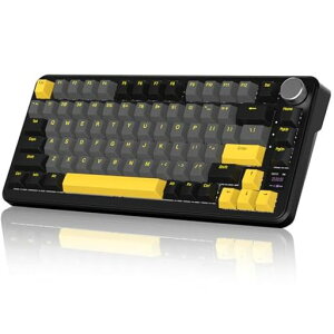 ATTACK SHARK X85 PRO �Q�[�~���O�L�[�{�[�h ���C�����X 3���[�h�ڑ� �K�X�P�b�g�}�E���g ���j�A OEM�J�X�^�}�C�Y (���̖�)