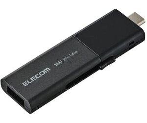 �G���R�� �O�t��SSD USB3.2 Gen1 �Ή� �X���C�h�� �}�j���A��QR�V�[���t 1TB �u���b�N ESD-EWB1000GBKR