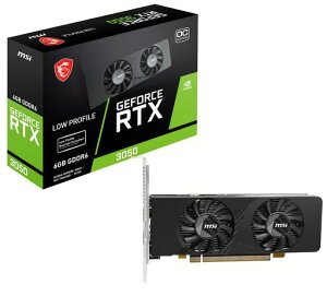 MSI GeForce RTX 3050 LP E 6G OC �O���t�B�b�N�X�{�[�h VD9314